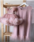 Mom and Daughter Matching Ruler Dress Dress Little Palace Store